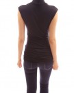 PattyBoutik-Stand-Collar-V-Neck-Faux-Wrap-Ruched-Sleeveless-Pullover-Blouse-Tank-Top-Black-810-0-1