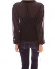 PattyBoutik-V-Neck-Semi-Sheer-Chiffon-Bishop-Long-Sleeve-Fitted-Waist-Pullover-Blouse-Black-14-0-2