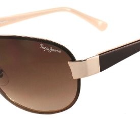 Pepe-Jeans-Ladies-Girls-Women-Brown-Rae-Aviator-Sunglasses-With-Leather-Case-0