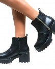 Perfect-Me-WOMENS-CLEATED-SOLE-HIGH-HEEL-BLOCK-PLATFORM-LOW-ANKLE-CHELSEA-BOOTS-SHOES-SIZE-0-2