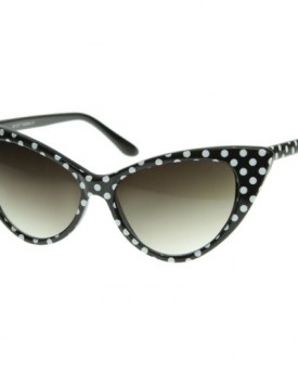 Polka-Dot-Cat-Eye-Womens-Mod-Fashion-Super-Cat-Sunglasses-0