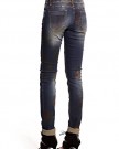 Q2-Womens-Floral-print-jeans-XL-Blue-0-2