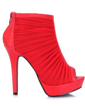 Qupid-Shoes-5-inch-red-high-heels-platform-peep-toe-ankle-booties-size-45UK-0