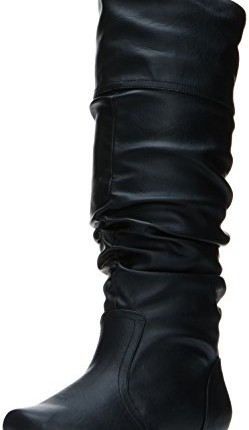 Qupid-Womens-Neo-144-Slouch-Boots-Black-6-UK-39-EU-0