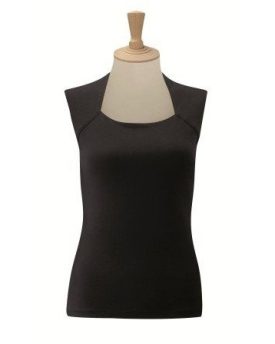 RUSSELL-COLLECTION-LADIES-SLEEVELESS-STRETCH-TOP-T-SHIRT-SIZES-8-22-XS-SIZE-8-BLACK-0