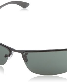 Ray-Ban-Rb8315-Black-FrameGrey-Green-Lens-Metal-Sunglasses-0