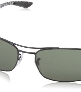 Ray-Ban-Rb8316-Black-FrameGreen-Lens-Metal-Sunglasses-0