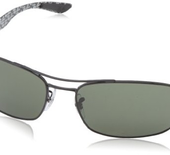 Ray-Ban-Rb8316-Black-FrameGreen-Lens-Metal-Sunglasses-0