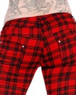 Red-Black-Checked-Tartan-Stretch-Skinny-Fit-Jeans-Rock-Punk-Glam-Retro-Indie-10-0-2
