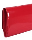 Red-High-Gloss-Patent-Clutch-Handbag-Large-Occasion-Bag-0-1