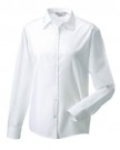 Russell-Collection-Ladies-Long-Sleeve-Poly-Cotton-Easycare-Poplin-Shirt-0