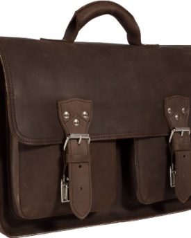 SAHARA-LEATHER-MUD-BROWN-CRAZY-HORSE-BRIEFCASE-SATCHEL-BAG-0