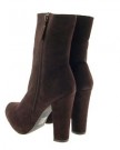 SEXY-WOMENS-HIGH-BLOCK-HEEL-ANKLE-BOOTS-SOFT-FAUX-SUEDE-BROWN-LADIES-SHOES-SIZE-5-0-1