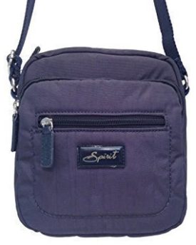 SPIRIT-SMALL-TRAVEL-CROSSBODY-ORGANISER-SHOULDER-TOP-ZIP-HANDBAG-BAG-STYLE-5767-Navy-Blue-0