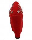 Salt-Pepper-Kelsey-Studds-Spike-Womens-High-Wedge-Heel-Shoes-Red-0-4