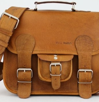 School-Satchel-S-LIGHT-Vintage-Leather-Satchel-Shoulder-Bag-Unisex-PAUL-MARIUS-Vintage-retro-0