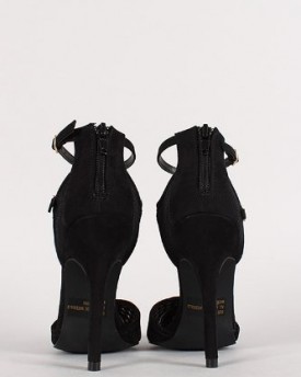 Shoehorne-Potion-104-Womens-Black-Cutout-Design-Pointed-toe-Double-Ankle-Strap-High-Heel-Pumps-Shoes-Ladies-Shoe-Size-7-0