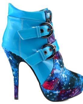 Show-Story-Blue-Buckle-Night-Sky-High-Heel-Stiletto-Platform-Ankle-BootsLF30301BU418UKBlue-0