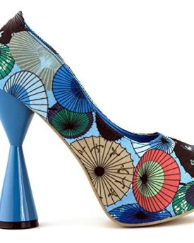 Show-Story-Glam-Blue-Open-Toe-Cone-Heel-Platform-PumpsLF40804BU418UKBlue-0