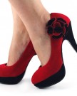 Show-Story-Red-Black-Two-Tone-Flower-Closed-Toe-Platform-High-Heel-Stiletto-PumpsLF30442RD407UKRed-0-1