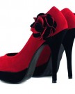 Show-Story-Red-Black-Two-Tone-Flower-Closed-Toe-Platform-High-Heel-Stiletto-PumpsLF30442RD407UKRed-0