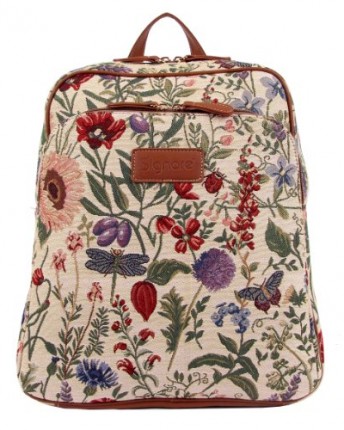 Signare-Large-Women-Rucksack-Backpack-Bag-116-133-Up-To-14-Laptop-Ultrabook-Notebook-Tablet-Bag-Morning-Garden-Design-0