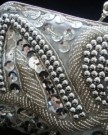 Silver-Evening-Handbag-Beads-Sequin-Clutch-Purse-Party-Bridal-Prom-0-0