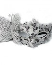 Silver-Masquerade-Balls-Latex-Butterfly-Prom-Opera-Party-Mardi-Gras-Masks-New-0-0