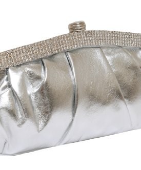 Silver-clutch-bag-with-diamante-panel-and-large-round-diamante-clasp-to-close-0