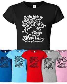 Soft-Kitty-Warm-Kitty-Womens-Ladies-Girls-Fitted-Tee-T-shirt-Sweatshirt-Top-T-Shirt-S-M-L-XL-Many-Colors-sizes-Available-by-SnS-Online-S-To-Fit-UK-10-Sky-blue-0