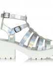 Sole-Affair-CURE-Womens-Ladies-Chunky-Cleated-Platform-Block-High-Heel-Peeptoe-Flat-Sandals-Shoes-Silver-Hologram-Size-UK-5-EU-38-0-0
