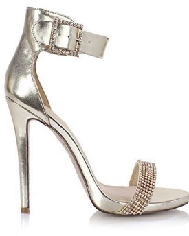 Sole-Affair-LOUD-Ladies-Womens-Stiletto-High-Heel-Ankle-Strap-Peep-Toe-Barely-There-Diamante-Evening-Sandals-Shoes-Gold-Size-UK-7-EU-40-0