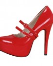 Sophisticated-45-Inches-High-Heel-Shiny-Platform-Celebrity-Shoes-UK-NEXT-DAY-DELIVERY-UK9-Red-0
