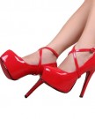 Sophisticated-45-Inches-High-Heel-Shiny-Platform-Celebrity-Shoes-UK-NEXT-DAY-DELIVERY-UK9-Red-0-7