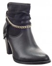 Sopily-Womens-Fashion-Shoes-Ankle-boots-Booty-Low-Boots-ankle-high-Low-boots-Slouch-Boots-Chains-Heel-Block-Heel-8-CM-Black-FRF-59-19-T-39-UK-6-0-0