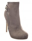 Sopily-Womens-Fashion-Shoes-Ankle-boots-Booty-Low-Boots-ankle-high-Stiletto-Low-boots-Chains-12-CM-Khaki-WL-628-86-T-41-UK-8-0-0