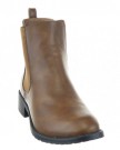 Sopily-Womens-Fashion-Shoes-Ankle-boots-Booty-Low-Boots-high-top-High-Heel-Block-Heel-35-CM-Brown-CAT-DH867-T-41-UK-8-0-0
