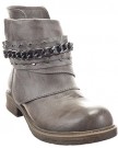 Sopily-Womens-Fashion-Shoes-Ankle-boots-Booty-ankle-high-Cavalier-Biker-Chains-Buckle-Heel-Block-Heel-3-CM-Grey-FRF-3309-2-T-36-UK-3-0-0