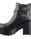 Sopily-Womens-Fashion-Shoes-Ankle-boots-Booty-ankle-high-Chelsea-Boots-Buckle-multi-straps-95-CM-Black-CAT-FD176-T-37-UK-4-0-1