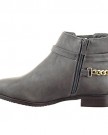 Sopily-Womens-Fashion-Shoes-Ankle-boots-Booty-ankle-high-Chelsea-Low-boots-Chains-Buckle-Heel-Block-Heel-25-CM-Grey-FRF-L85-T-38-UK-5-0-1