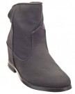 Sopily-Womens-Fashion-Shoes-Ankle-boots-Booty-ankle-high-Low-boots-Heel-Wedge-7-CM-Grey-WL-263-4-T-38-UK-5-0-0