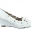 Sopily-Womens-Fashion-Shoes-Boat-Wedge-ankle-high-cord-Heel-Wedge-55-CM-White-FRF-F518-T-39-UK-6-0
