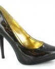 Spot-On-High-Heel-Pointed-Toe-Court-Black-Size-5-UK-0-0