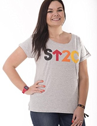 Stand-Up-To-Cancer-Womens-Fashion-T-Shirt-M-0