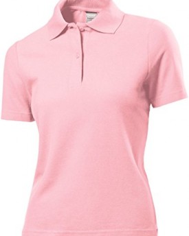 Stedman-ST3100-Womens-Cotton-Polo-Shirt-Light-Pink-L-0