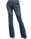 Stitchs-Boot-Cut-Jeans-Blue-Pants-Distressed-Wash-Soft-Denim-Trousers-Size-1012-0-2