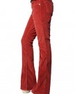 Stitchs-Womens-Boot-Cut-Jeans-Comfort-Red-Corduroy-Bootleg-Trousers-Size-8-12-0-1