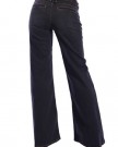 Stitchs-Womens-Wide-Leg-Jeans-Flared-Black-Denim-Comfort-Fashion-Pants-25-0-1