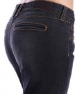 Stitchs-Womens-Wide-Leg-Jeans-Flared-Black-Denim-Comfort-Fashion-Pants-25-0-3