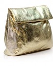 Stunning-Metallic-Designer-Soft-Leather-Roll-Top-Clutch-Bag-Gold-Grey-Metallic-Gold-0